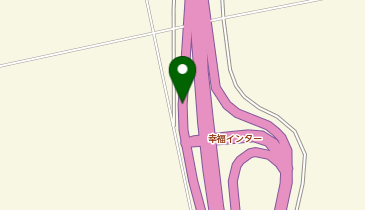 帯広広尾自動車道 幸福IC 上り 入口の地図画像