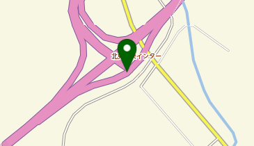 北見道路 北見中央IC 上り 入口の地図画像