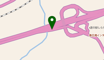 旭川紋別自動車道 奥白滝IC 上り 入口の地図画像