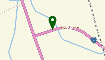 名寄美深道路 美深北IC 上り 入口の地図画像