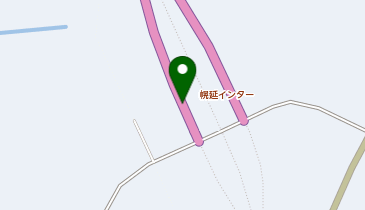 幌富バイパス 幌延IC 下り 入口の地図画像