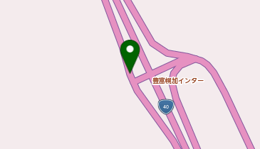 豊富バイパス 豊富幌加IC 下り 入口の地図画像