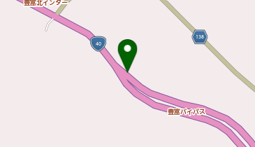 豊富バイパス 豊富北IC 上り 入口の地図画像