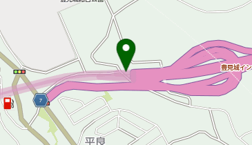 豊見城東道路 豊見城IC 上り 出口の地図画像