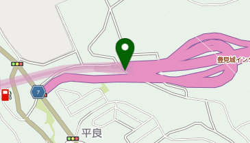 豊見城東道路 豊見城IC 下り 入口の地図画像