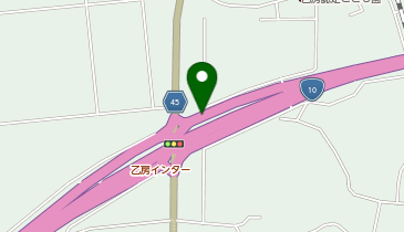都城志布志道路 乙房IC 上り 入口の地図画像