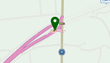 都城志布志道路 乙房IC 下り 入口の地図画像