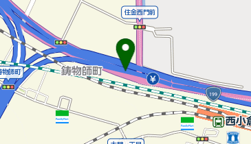北九州高速3号線 小倉駅北出入口 上り 入口の地図画像