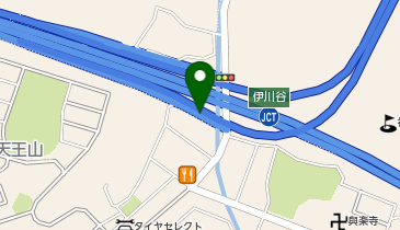 第二神明道路 伊川谷IC 下り 入口の地図画像