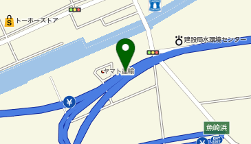 阪神5号湾岸線 住吉浜出入口 上り(東行き) 入口の地図画像