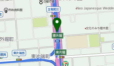 名古屋1号楠線 東片端入口 上り 入口の地図画像