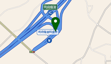 三陸沿岸道路 利府塩釜IC 下り 入口の地図画像