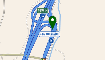 三陸沿岸道路 利府中IC 上り 入口の地図画像