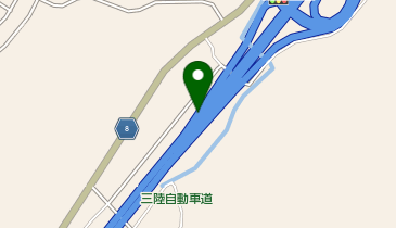 三陸沿岸道路 松島海岸IC 下り 出口の地図画像