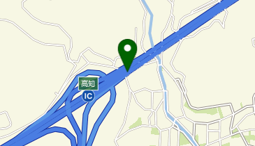 高知東部自動車道 高知IC 下り 出口の地図画像