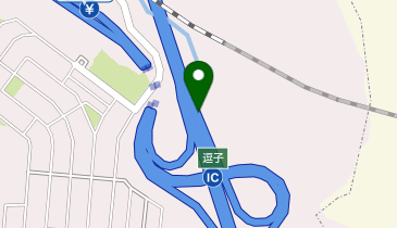 逗葉新道 逗子IC 下り 出口の地図画像