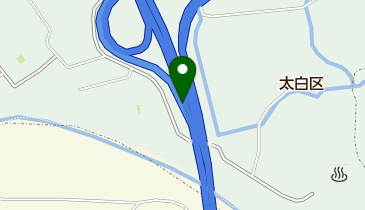 仙台南部道路 仙台南IC 下り 出口の地図画像