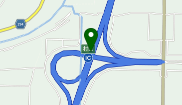 東北中央自動車道(無料区間) 村山IC 下り 入口の地図画像