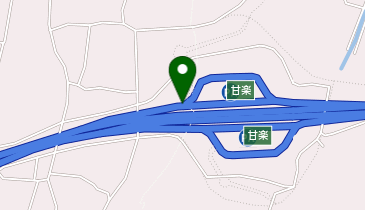 上信越自動車道 甘楽スマートIC 上り 出口の地図画像