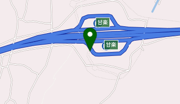 上信越自動車道 甘楽スマートIC 下り 出口の地図画像