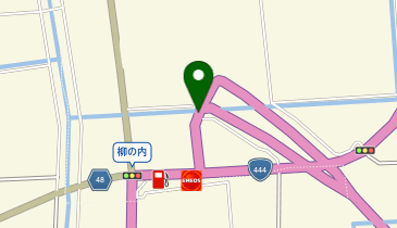 有明海沿岸道路 諸富IC 上り 出口の地図画像