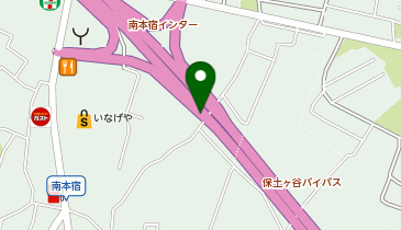 保土ヶ谷バイパス 南本宿IC 下り 出口の地図画像