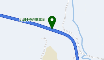 九州中央自動車道(無料区間) 山都通潤橋IC 上り 入口の地図画像