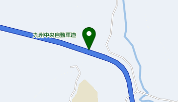 九州中央自動車道(無料区間) 山都通潤橋IC 下り 出口の地図画像