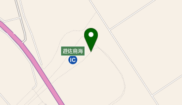 日本海東北自動車道(無料区間) 遊佐鳥海IC 上り 入口の地図画像