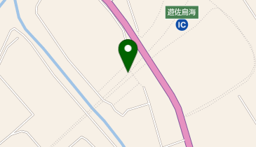 日本海東北自動車道(無料区間) 遊佐鳥海IC 下り 出口の地図画像