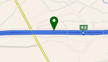 松山自動車道 東温スマートIC 上り 出口の地図画像
