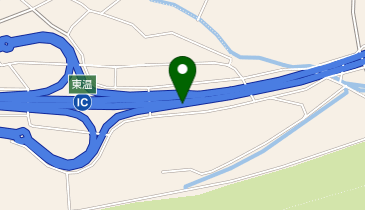 松山自動車道 東温スマートIC 下り 出口の地図画像