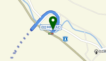 常磐自動車道 日立中央IC 上り 入口の地図画像