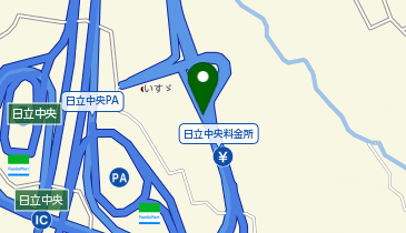 常磐自動車道 日立中央IC 下り 出口2の地図画像