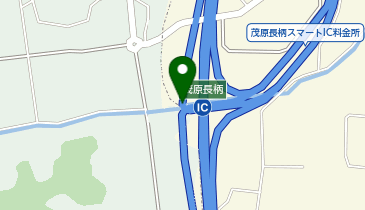 首都圏中央連絡自動車道(松尾横芝-木更津) 茂原長柄スマートIC 内回り 入口の地図画像