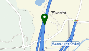 首都圏中央連絡自動車道(松尾横芝-木更津) 茂原長柄スマートIC 外回り 出口の地図画像