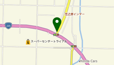 大隅縦貫道 笠之原IC 上り 入口の地図画像