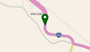 北薩横断道路 野坂IC 上り 出口の地図画像