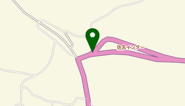 北薩横断道路 佐志IC 上り 入口の地図画像