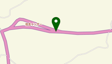 北薩横断道路 佐志IC 下り 出口の地図画像