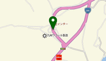 三角大矢野道路 登立IC 上り 入口の地図画像