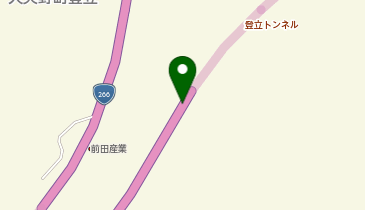 三角大矢野道路 登立IC 下り 出口の地図画像