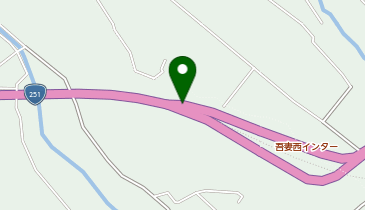 島原道路 吾妻西IC 上り 出口の地図画像