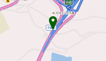 西彼杵道路 小迎IC 上り 出口の地図画像