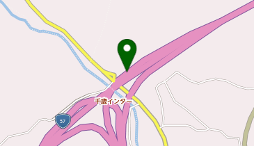 中九州横断道路 千歳IC 上り 入口の地図画像