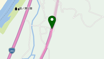 北川奈半利道路 芝崎IC 下り 出口の地図画像