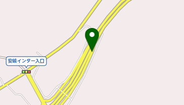 大分空港道路 安岐IC 上り 出口の地図画像