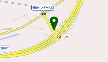 大分空港道路 安岐IC 下り 入口の地図画像