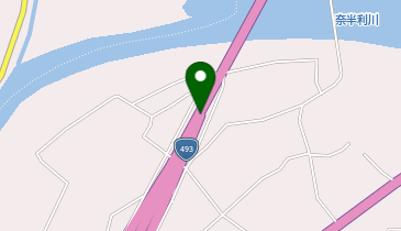 北川奈半利道路 野友IC 下り 出口の地図画像