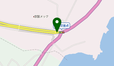 大分空港道路 塩屋交差点 上り 入口の地図画像